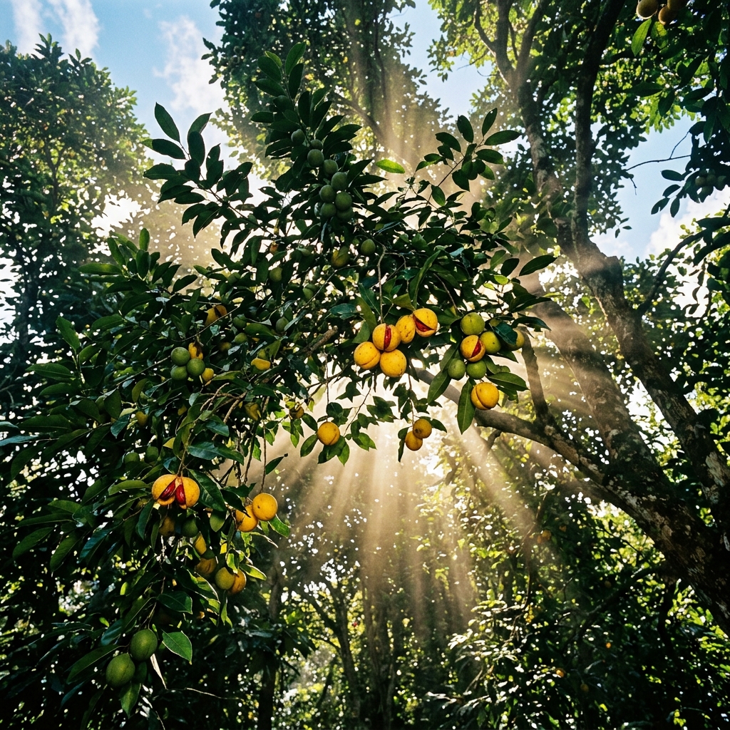 Nutmeg Tree Canopy